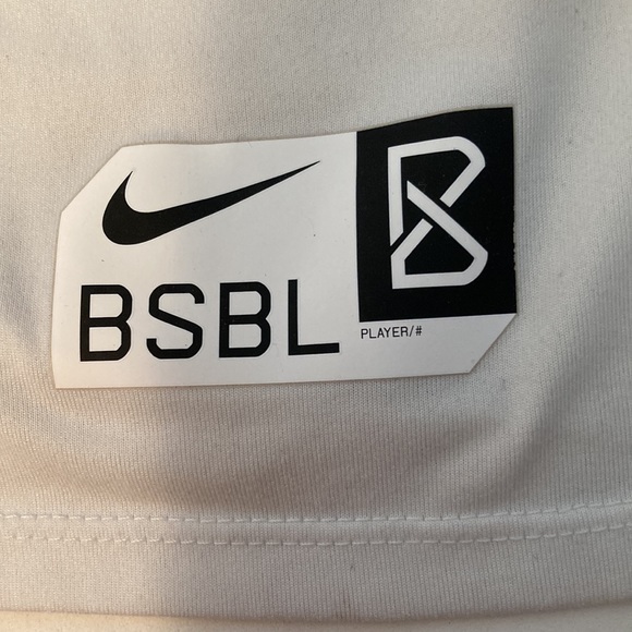 Nike BSBLWhite Dri Fit Athletic Cut T-Shirt - Large - Picture 11 of 11